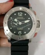 Officine Panerai Luminor Submersible 47mm Stainless Steel Rubber Watch Replica